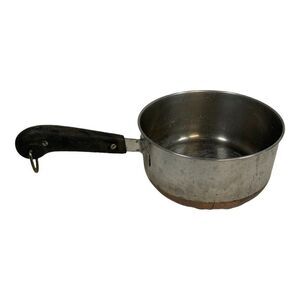 Vtg 1801 Revere Ware 2 Quart Sauce Pan Copper Clad Bottom Process Patent NO LID